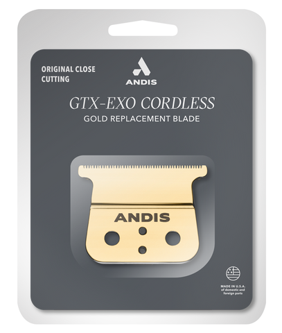 GTX-EXO Cordless Gold Shallow Tooth Replacement Blade