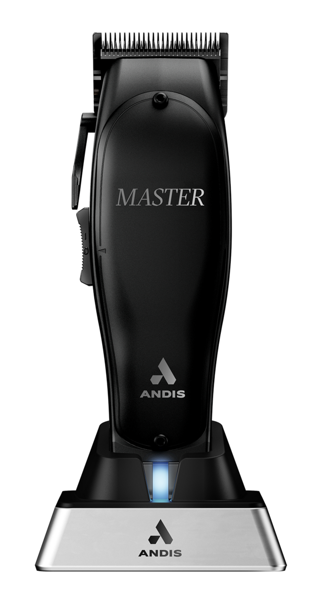 Andis master コードレス マグネットガード 充電スタンド付き 箱無し Andis Cordless Master Black Label Edition Clipper