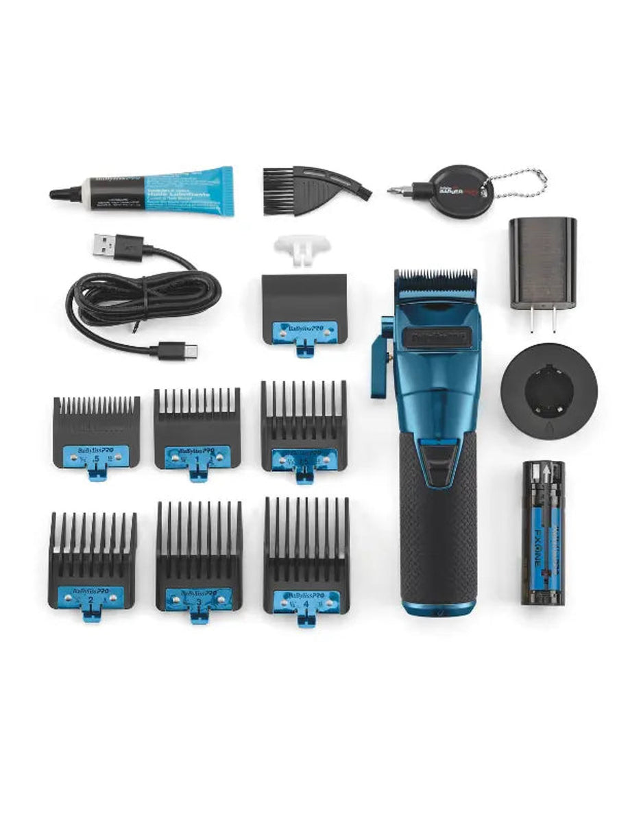 BaByliss PRO LimitedFX　Black & Blue バリカン Limited Edition Black & Blue Trimmer and Shaver Gift Set | BaBylissPRO