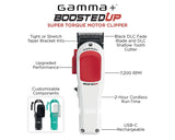 Boosted Up Clipper - Professional Cordless Modular Hair Clipper with Super-Torque Rotary Motor