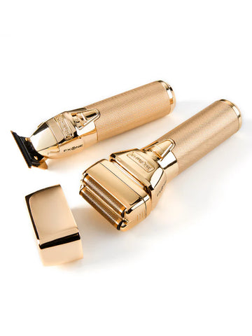 BabylissPRO FXONE GoldFX Trimmer + Foil Shaver - Professional Grooming