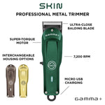 Gamma SKIN PROFESSIONAL BULK BALDING SUPER TORQUE MODULAR CORDLESS HAIR CLIPPER W FREE BRACKET