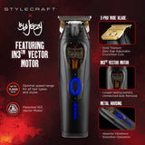 StyleCraft 360 Jeezy Cordless Trimmer w/ IN3 Vector Motor (SC423B) [PRE-ORDER]