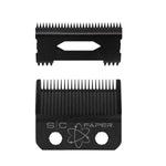 FAPER HAIR CLIPPER BLADE WITH MOVING BLACK DIAMOND CARBON SLIM DEEP TOOTH CUTTER SET