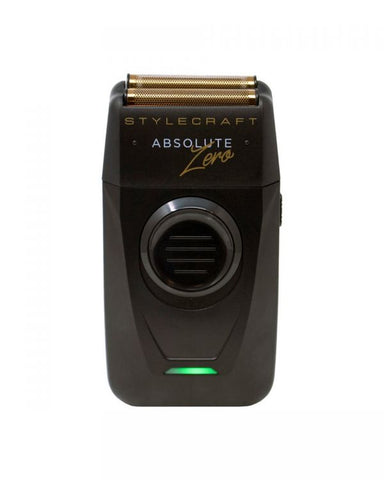 Absolute Zero Pro Foil Shaver with Built-in Retractable Trimmer Black
