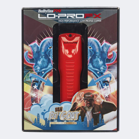 BaByliss PRO Lo-Pro FX Cordless Clipper - Limited Edition Influencer Collection - Van Da Goat
